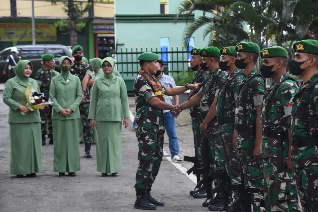 Komandan Korem 073/Makutarama Kunjungan Kerja Di Yonif 410/Alugoro